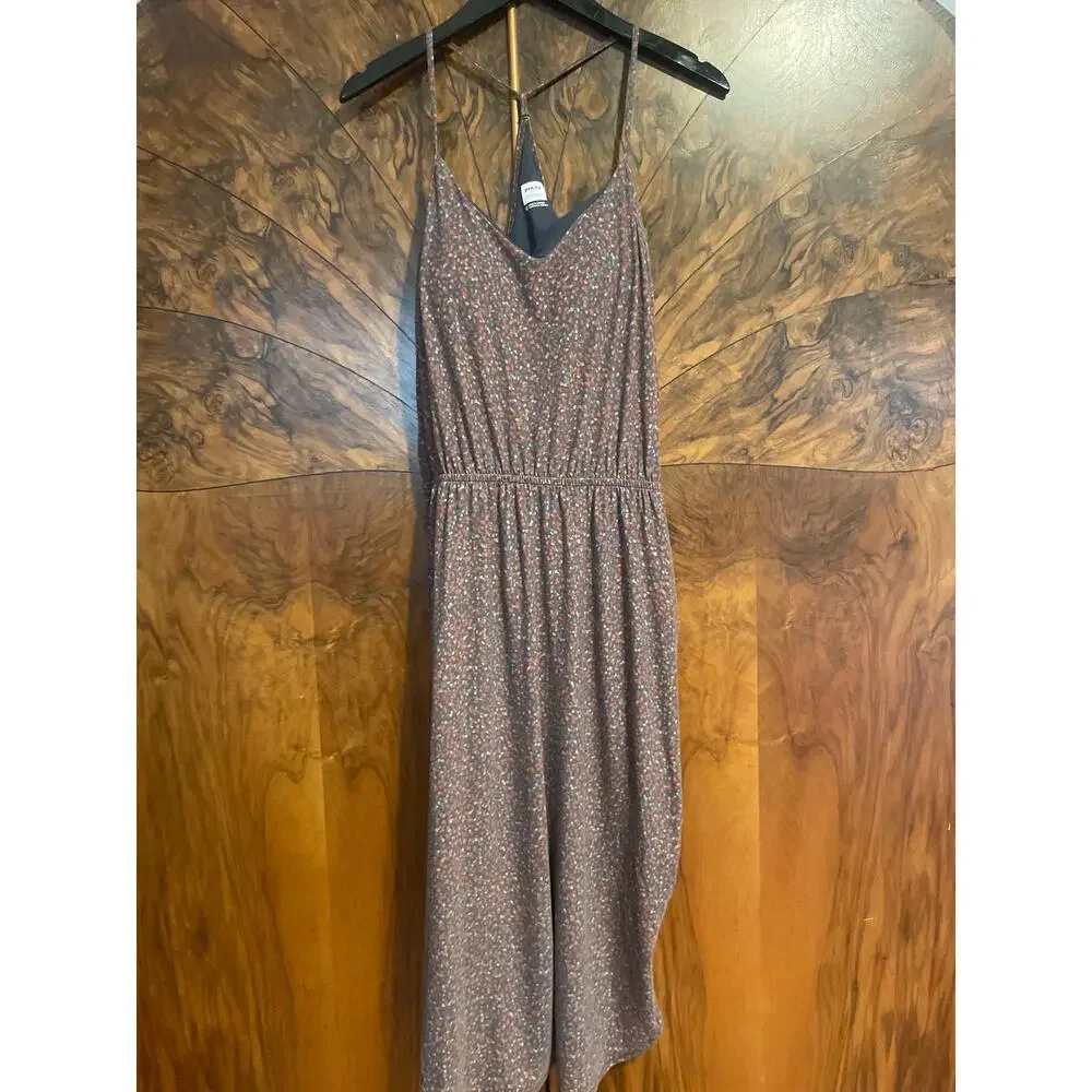 PRANA Ayla Midi Dress w Padded Shelf Bra Size Medium M SUSTAINABLE RECYCLED - Picture 5 of 7